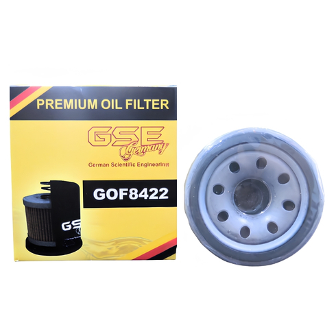 GOF-8422 GSE GERMANY OIL FILTER (OEM#15208-65F00,C224,UNC218,L14612) NISSAN ALMERA,JUKE, GTR  